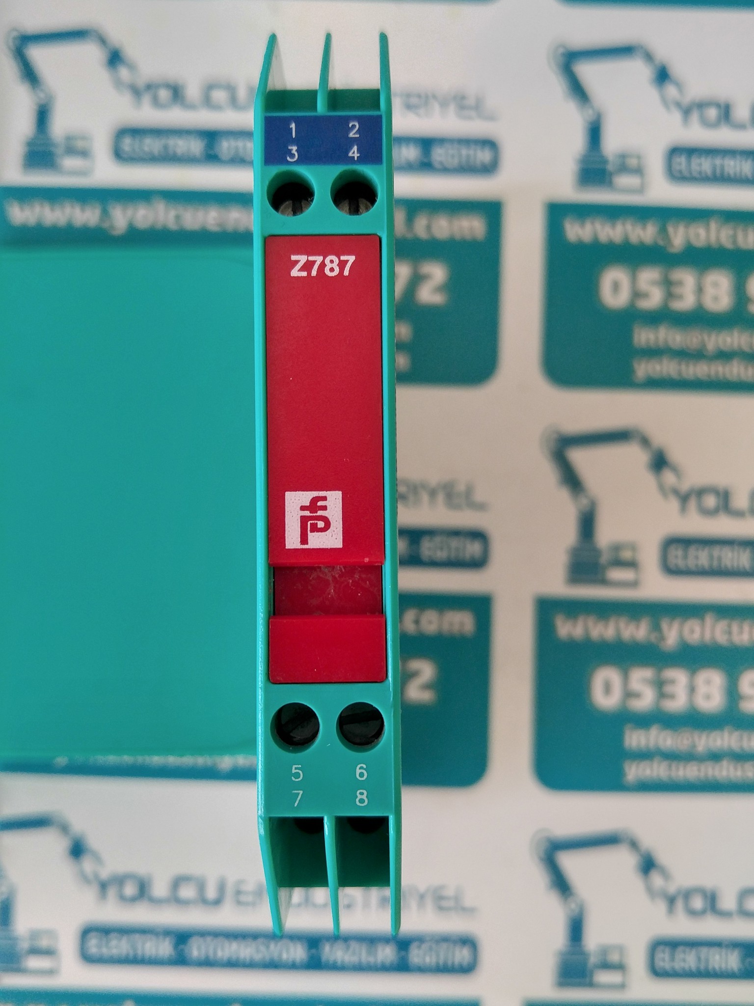 PEPPERL+FUCHS Z787, Pepperl + Fuchs, zener barrier, safe snap barrier ...